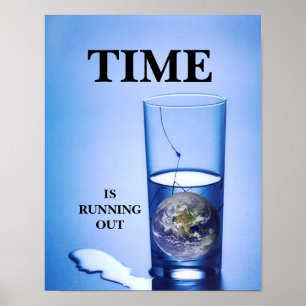 Klimawandel Poster