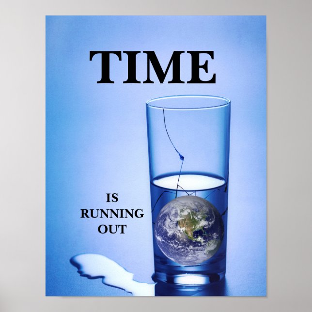Klimawandel Poster (Vorne)