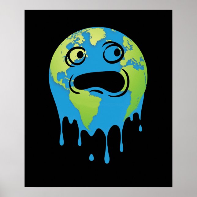 Klimawandel Poster (Vorne)