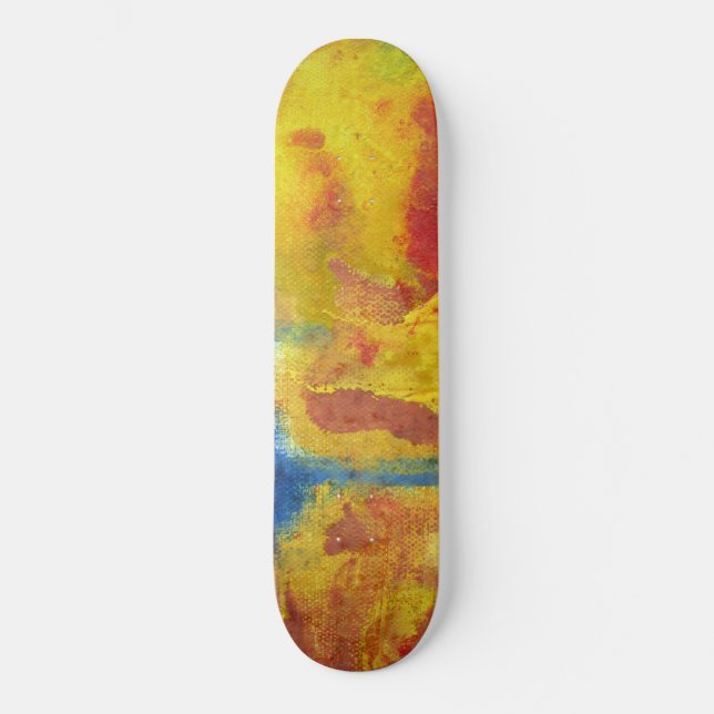 Klimawandel Skateboard (Vorderseite)