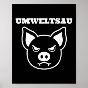 Klimawandel Umweltschutz Poster