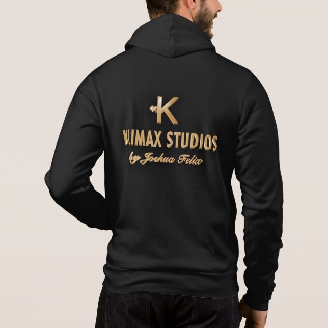 Klimax Studios Hoodie (Gold-Logo) (Rückseite)