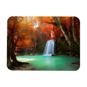 Klimpern Sie Landschaft   Kanchanaburi, Thailand Magnet