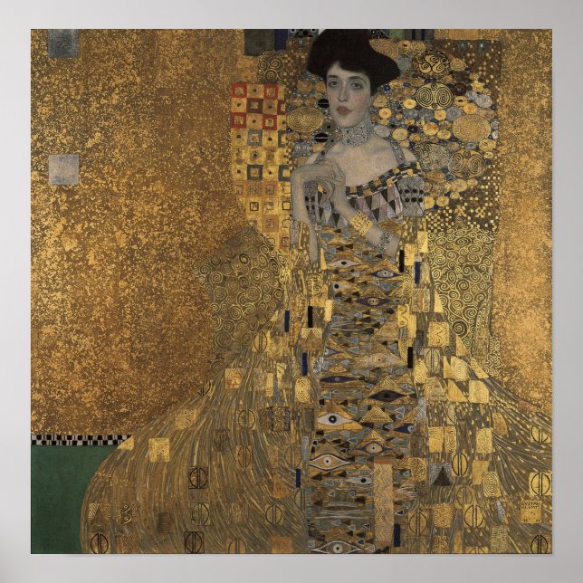 Klimt - Adele Bloch-Bauer 1907 Poster (Vorne)