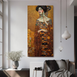 Klimt Adele Bloch-Bauer Gold Mosaikmalerei Canva Leinwanddruck