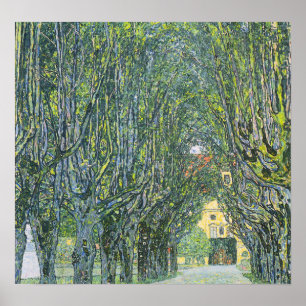 Klimt - Allee vor Schloss Kammer Poster