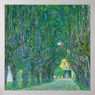 Klimt - Allee zum Schloss Poster