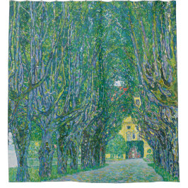 Klimt-Avenue im Park von Schloss Kamme Duschvorhang
