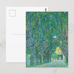 Klimt-Avenue im Park von Schloss Kamme Postkarte