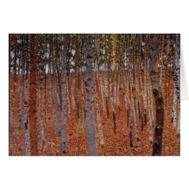 Klimt Beechwood-Forest (Vorderseite (Horizontal))