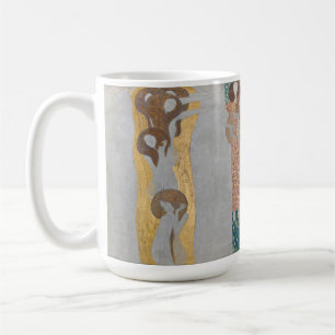 Klimt Beethoven-Fries Engel Kuss Fine Art Kaffeetasse
