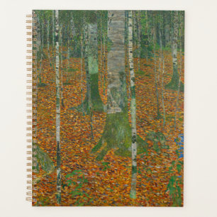 Klimt Birkenwald Herbstlandschaft Kunst Planer