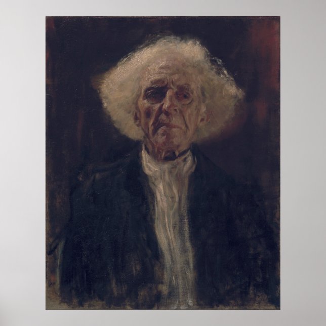 Klimt Blind Man Sketch - Kunstdrucken Poster (Vorne)