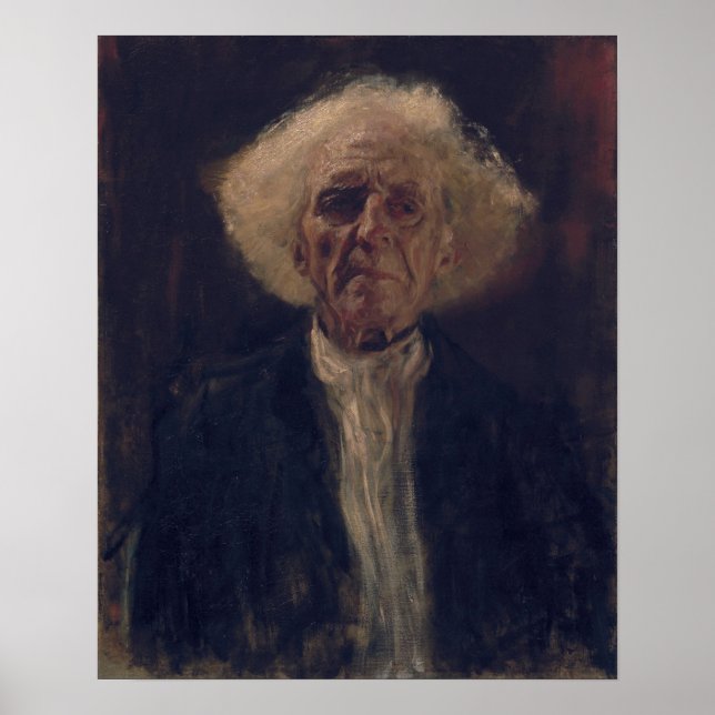 Klimt - Blinder Mann Poster (Vorne)