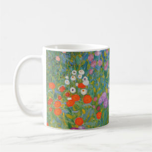 Klimt Blumen-Garten-Malerei I Nouveau Kaffeetasse