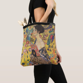 Klimt – Dame mit Fächer – Personalisiert