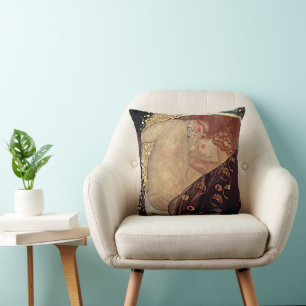 Klimt Danae Gold Art Nouveau Kissen