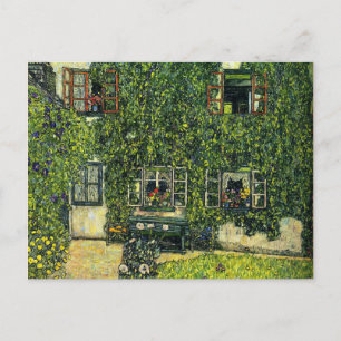 Klimt - Das Haus Guardaboschi Postkarte