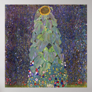 Klimt ~ Das ist Sonnenblume Poster