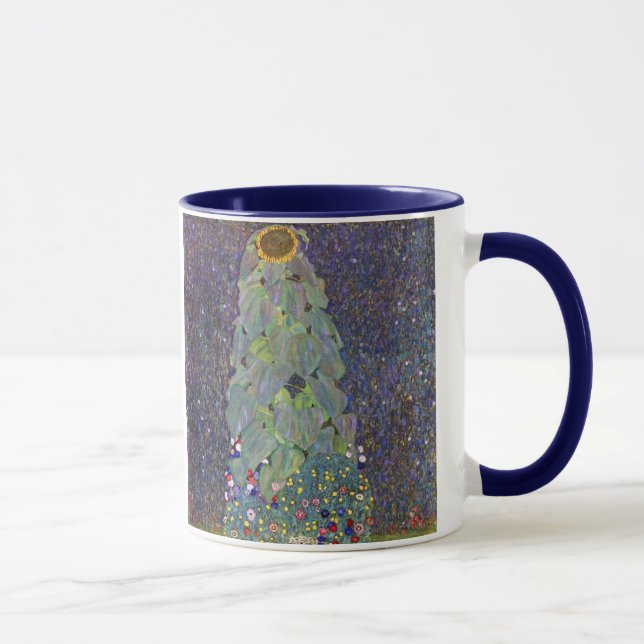 Klimt ~, das Sonnenblume ist Tasse (Rechts)