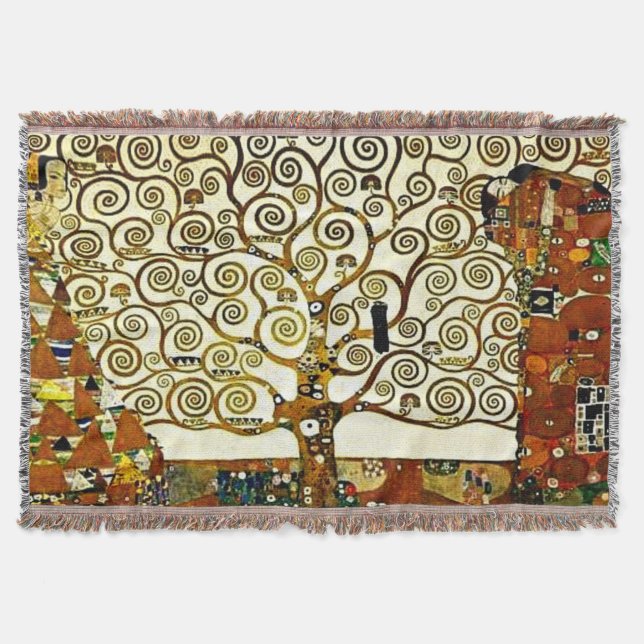 Klimt - Der Baum des Lebens, ein Staufries Decke (Vorderseite)