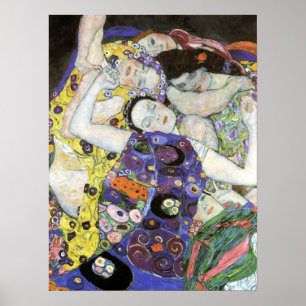 Klimt ~ die Jungfrau Poster