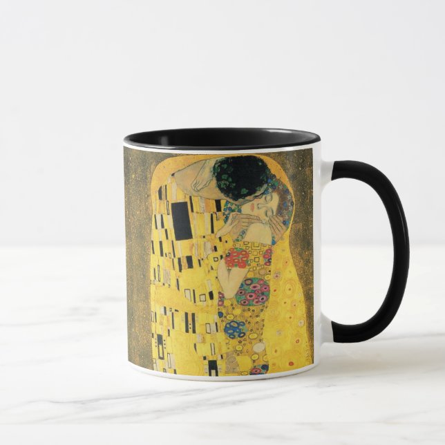 Klimt die Kuss-Malerei-Tasse Tasse (Rechts)