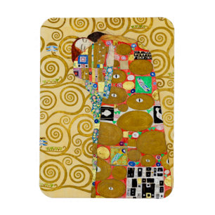 Klimt Erfüllung Mosaik: Vintage Stoclet-Fries Magnet