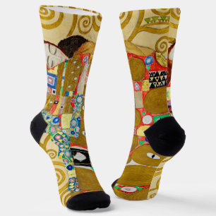Klimt Erfüllung Mosaik: Vintage Stoclet-Fries Socken