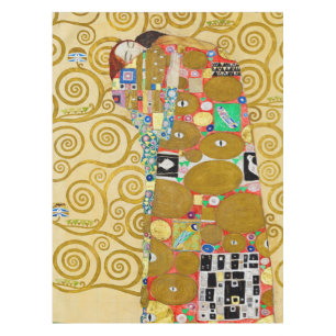 Klimt Erfüllung Mosaik: Vintage Stoclet-Fries Tischdecke