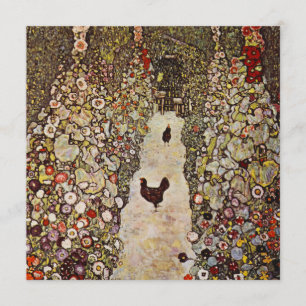 Klimt Garden mit Einladungen von Roostern