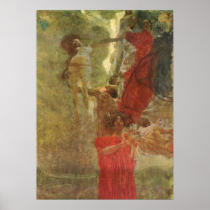 Klimt - Gemaltes Kompositionsdesign für Medizin 18 Poster