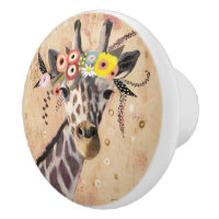 Klimt Giraffe | Krone der Blume