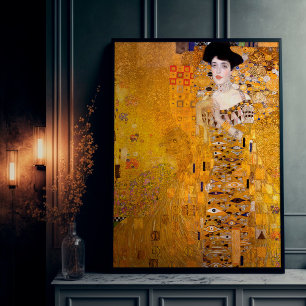 Klimt Golden Lady Adele Bloch Bauer Art Nouveau Poster