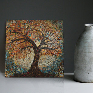 Klimt Golden Tree Abstraktes Jugendstil Fliese