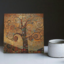 Klimt Golden Tree Abstraktes Jugendstil