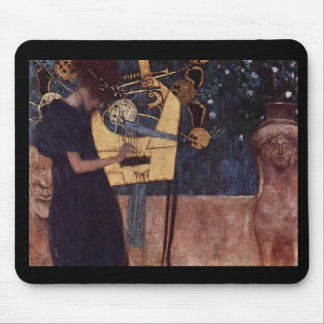 Klimt Gustav Die Musik Mousepad