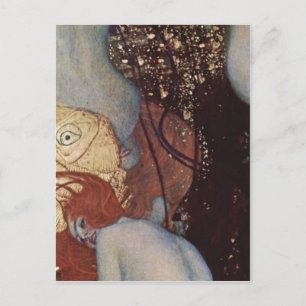 Klimt, Gustav Goldfische Goldfish Espa?ol: Carpa d Postkarte