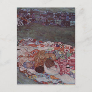 Klimt, Gustav Leben und Tod 1908-1911 Technik ?l Postkarte
