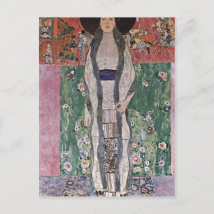 Klimt, Gustav Portr?t der Adele Bloch-Bauer 1912 T Postkarte