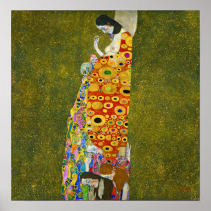 Klimt - Hoffnung Poster