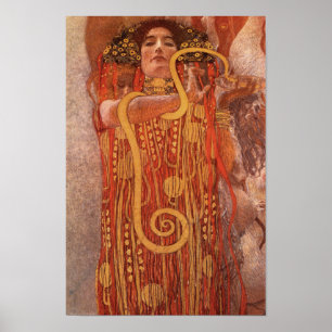 Klimt Hygieia Medizin-Kunst-Deko-Plakat-Druck Poster