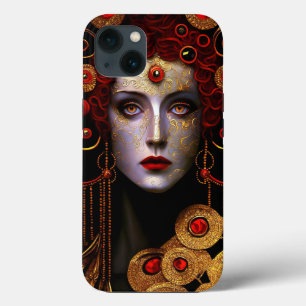 Klimt Inspiriert Königin Goddess Case-Mate iPhone Hülle