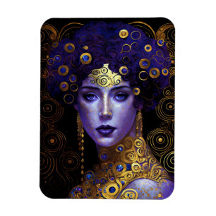 Klimt Inspiriert Queen Goddess Magnet