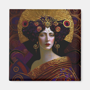 Klimt Inspiriert Queen Goddess Magnet