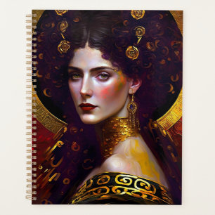 Klimt Inspirierte Queen Goddess Planner Planer