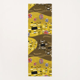 Klimt Inspiriertes Goldenes Muster Jugendstil Yogamatte