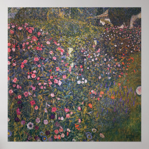 Klimt - Italienische gartenbauliche Landschaft 191 Poster