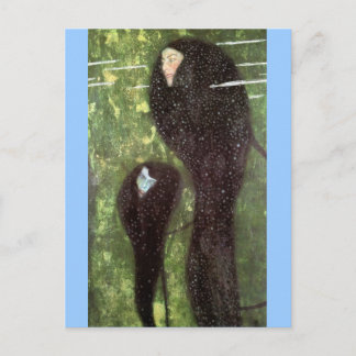 Klimt ~ Mermaids Postkarte