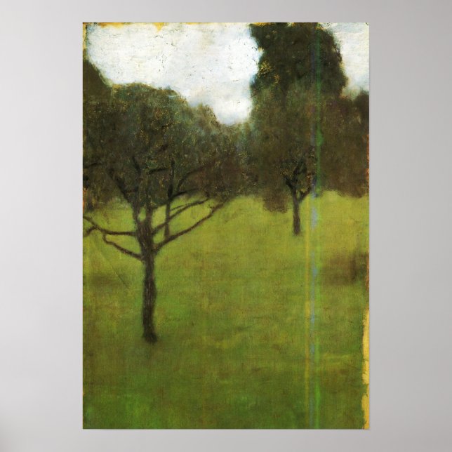 Klimt - Orchard 1896 Poster (Vorne)